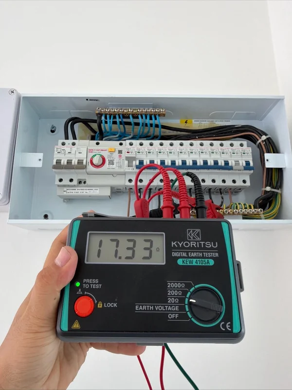 วัดค่าความต้านทานหลักดินด้วย Earth Tester