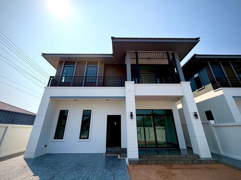 บ้านสองชั้นสไตล์โมเดิร์น